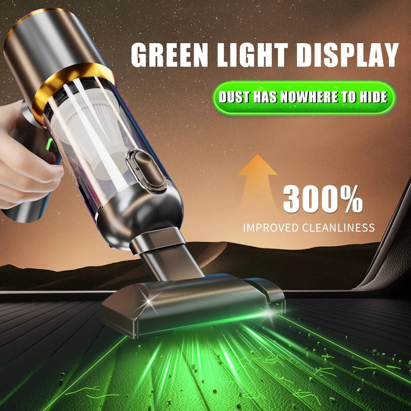 CENRR 998000PA Car Vacuum Cleaner Strong Suction Cordless Wireless Cleaner Handheld Portable Vacuum Cleaner Cleaning Machine